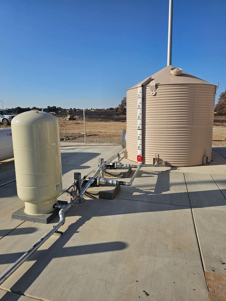 Public Water System For New I5 South Bound Caltrans Scales.